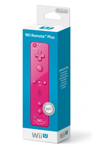 Mando Remote Plus Rosa Wii  Wii U
